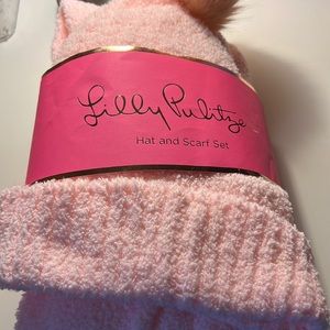 NWT Lilly Pulitzer hat and scarf set